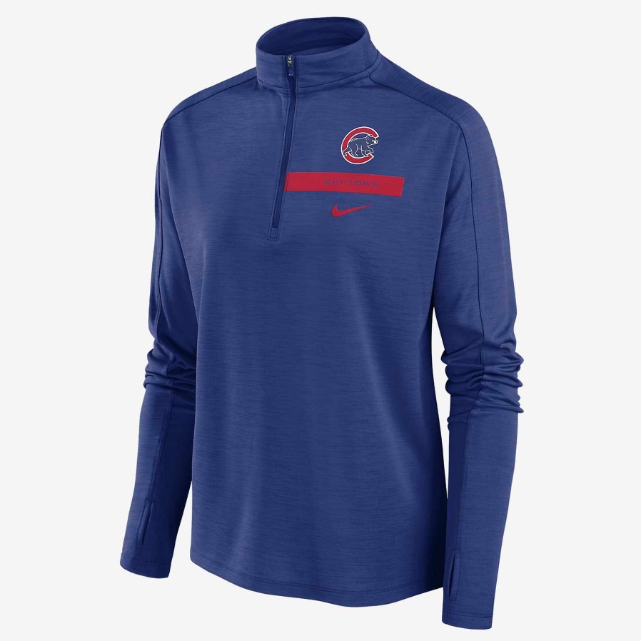 Vrouwen Nike Bovenkleding En Jassen | Nike Dri-Fit Primetime Local Touch (Mlb Chicago Cubs)