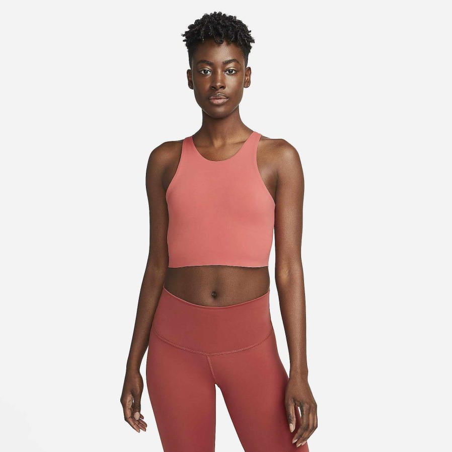 Vrouwen Nike Tops En T-Shirts | Nike Yoga Dri Fit Luxe