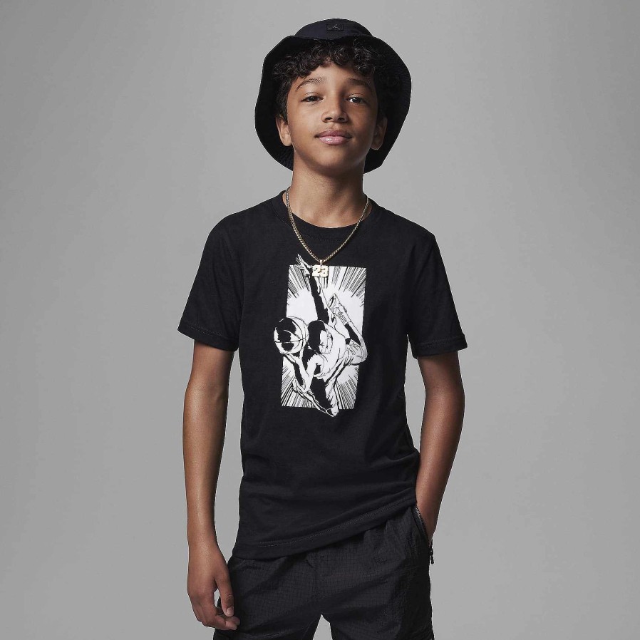 Kinderen Nike Jordanie | Jordan Burst Grafisch T-Shirt