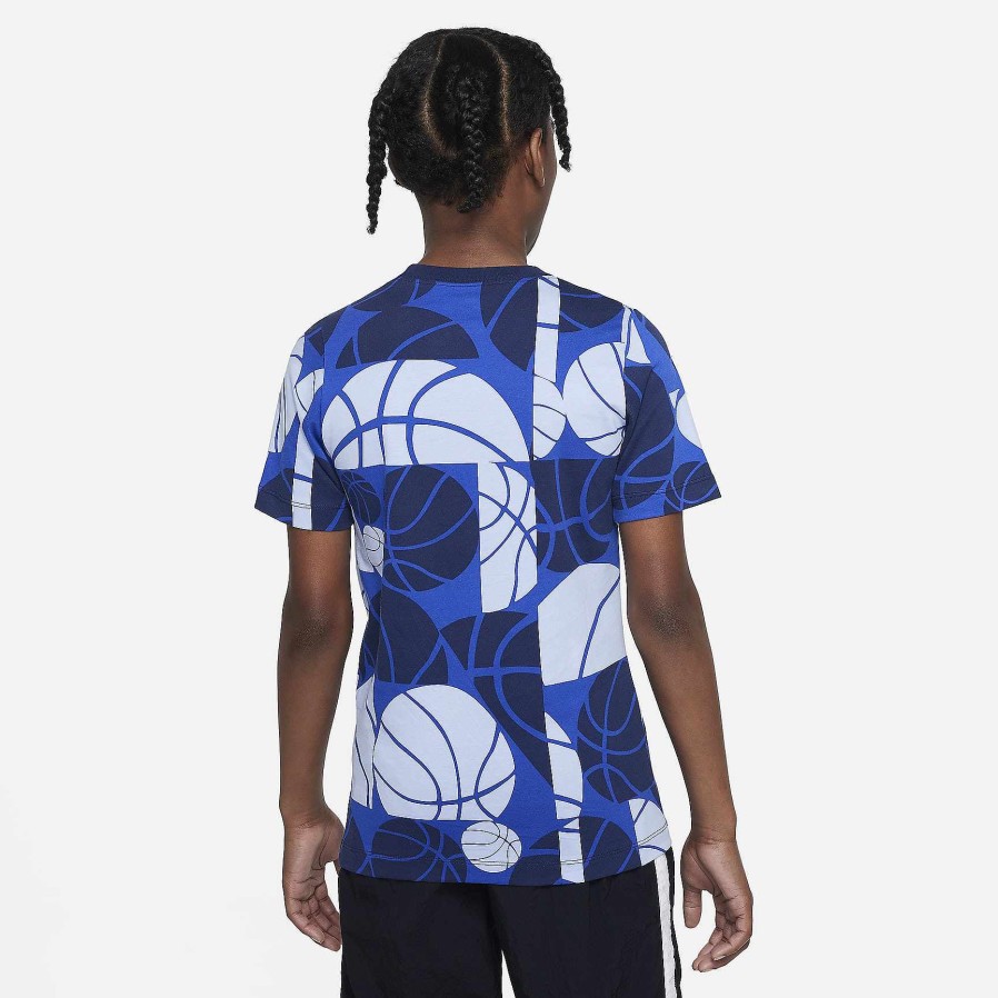 Kinderen Nike Tops En T-Shirts | Nike Sportswear-Cultuur Van Basketbal