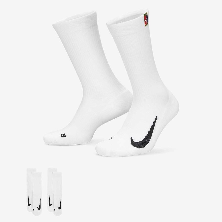 Heren Nike Sokken | Nikecourt Multiplier Gedempt