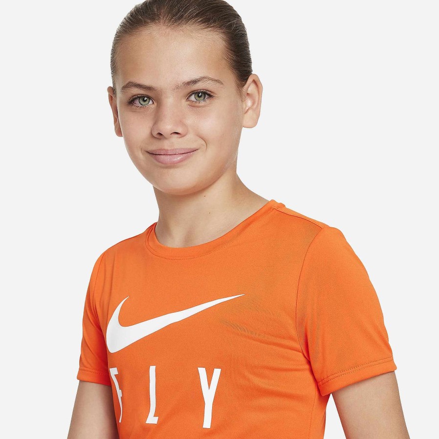 Kinderen Nike Tops En T-Shirts | Nike Dri-Fit One Swoosh-Vlieg