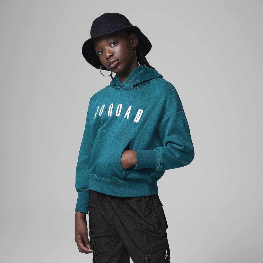 Kinderen Nike Jordanie | Jordan Soft Touch Gemengde Pullover-Hoodie