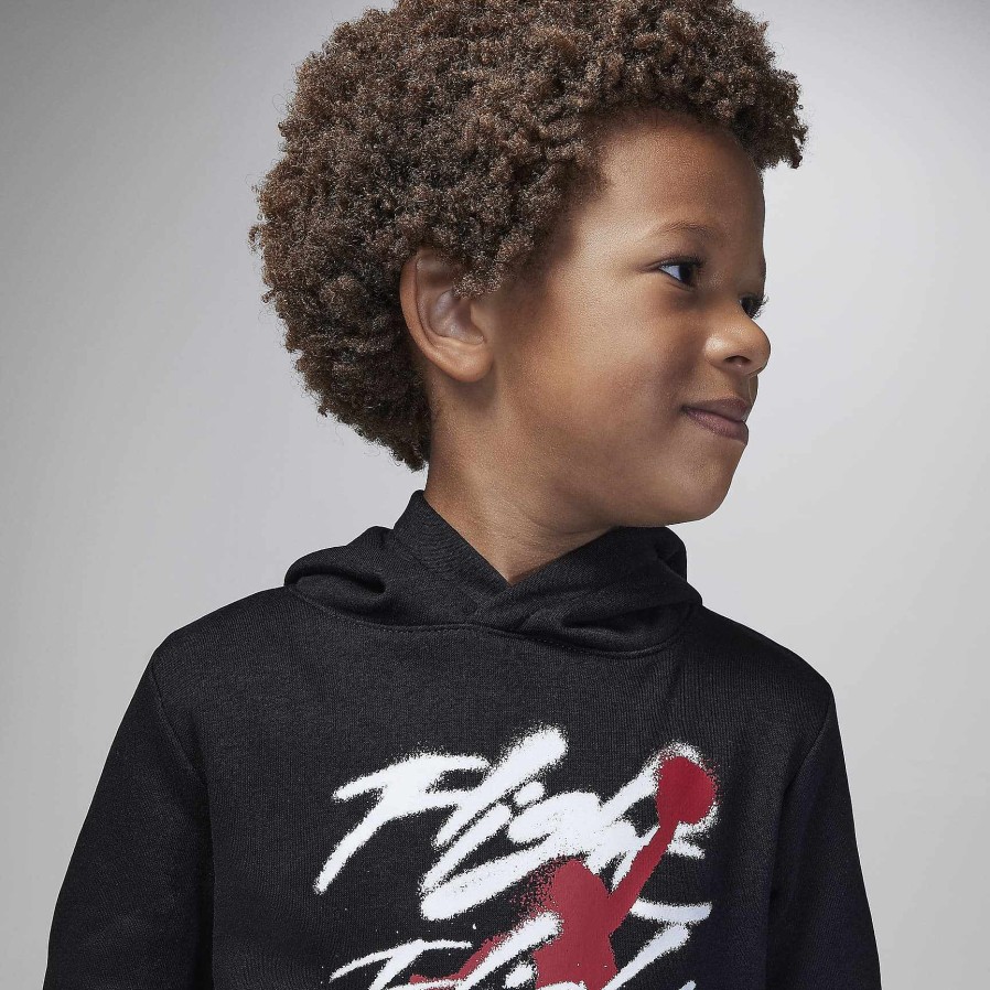 Kinderen Nike Cyber Monday-Kleding | Jordan Flight Spray Trui-Hoodieset