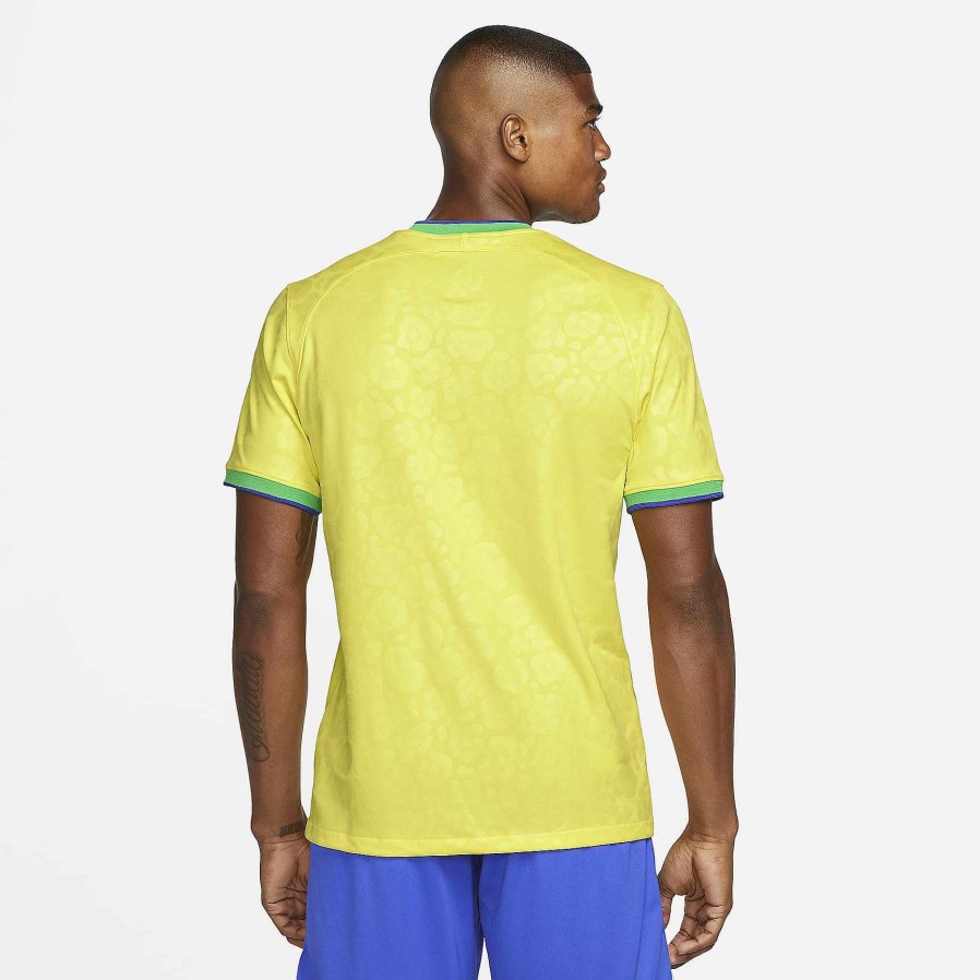 Heren Nike Tops En T-Shirts | Stadion Thuis Brazilie 2022/23