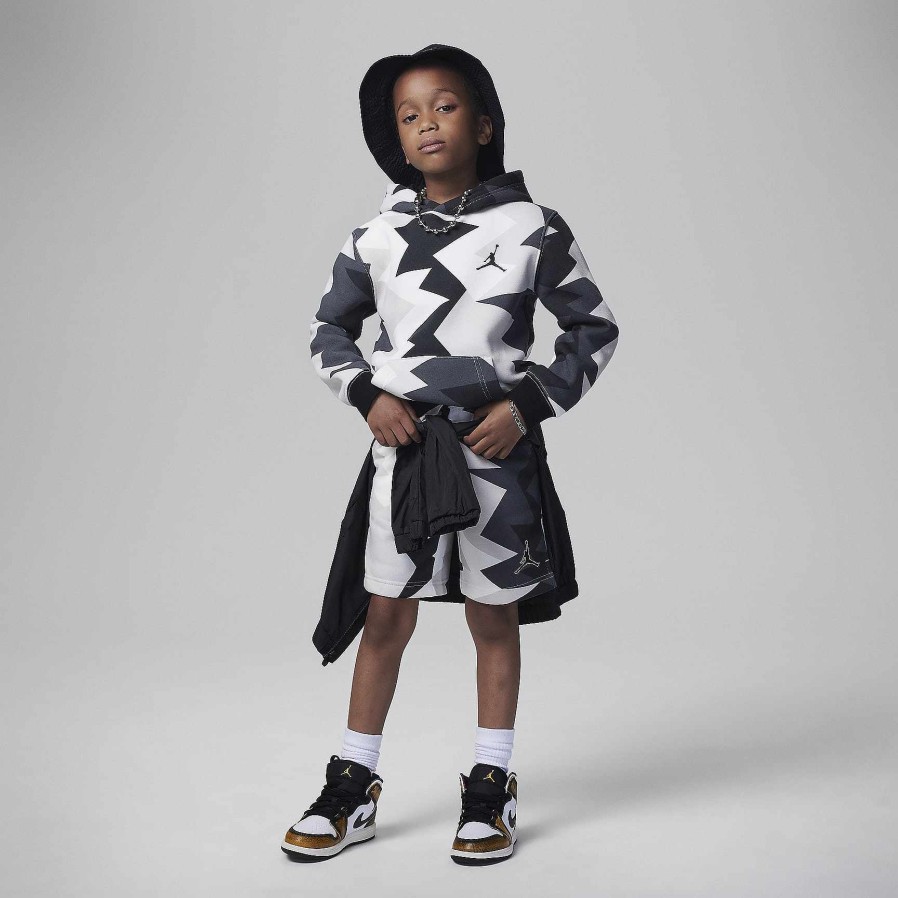 Kinderen Nike Korte Broek | Jordan Mj Flight Mvp Short Met Print