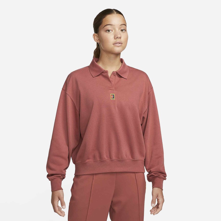 Vrouwen Nike Hoodies En Sweatshirts | Nikecourt Dri Fit Heritage