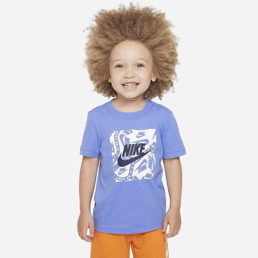 Kinderen Nike Tops En T-Shirts | Nike Brandmark Square Basis-T-Shirt