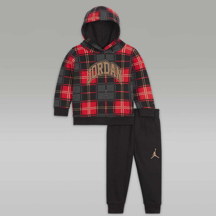 Kinderen Nike Jordanie | Brooklyn Fleece Geruite Truiset