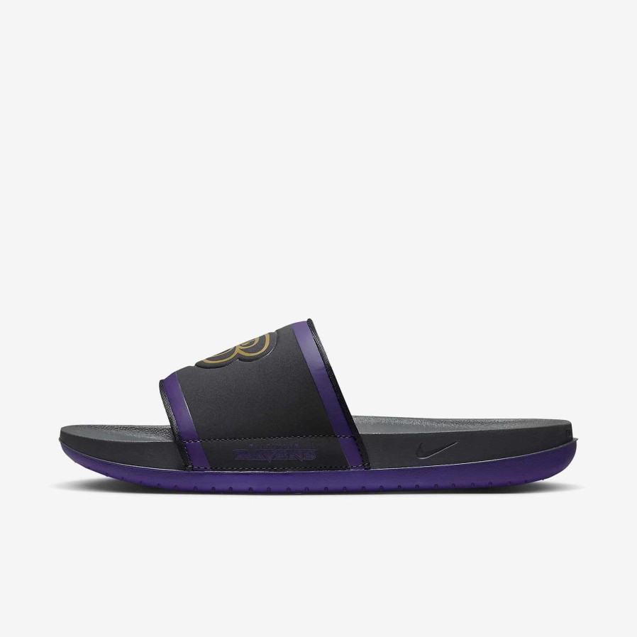 Heren Nike Sandalen En Slippers | Nike Offcourt (Nfl Baltimore Ravens)