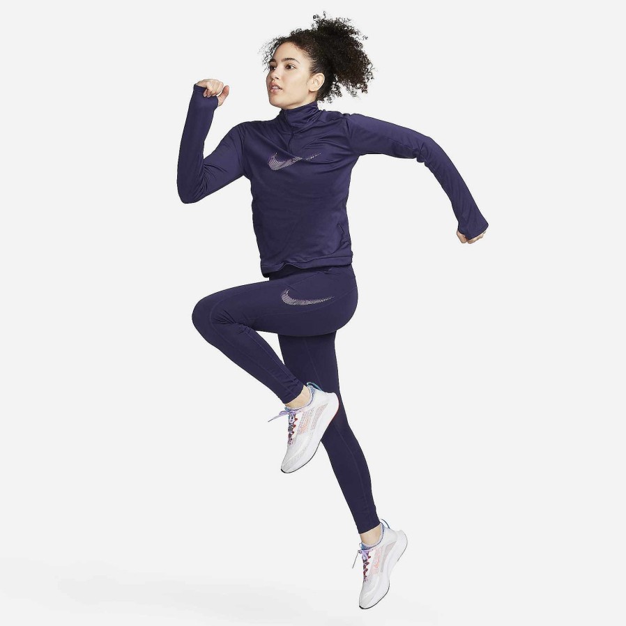 Vrouwen Nike Tops En T-Shirts | Nike Dri-Fit-Swoosh