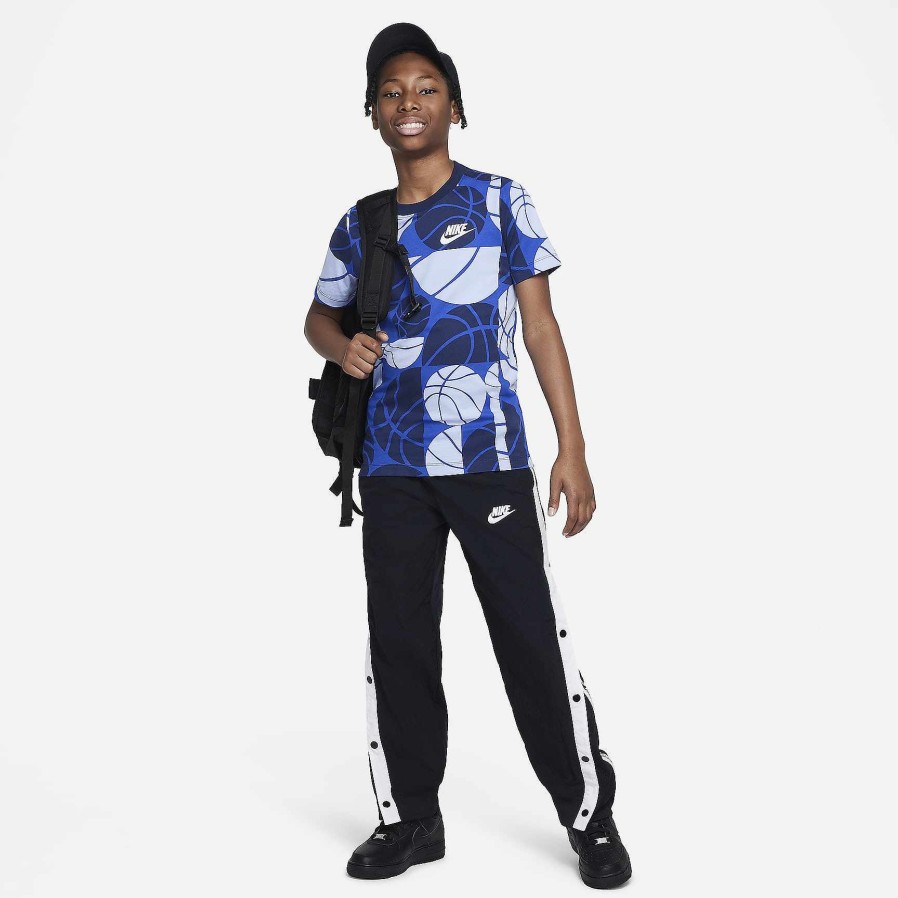 Kinderen Nike Tops En T-Shirts | Nike Sportswear-Cultuur Van Basketbal