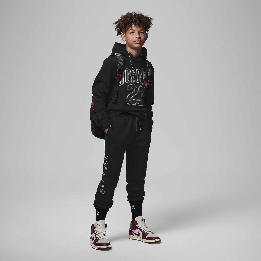 Kinderen Nike Cyber Monday-Kleding | Jordan Take Flight En Gouden Fleecebroek