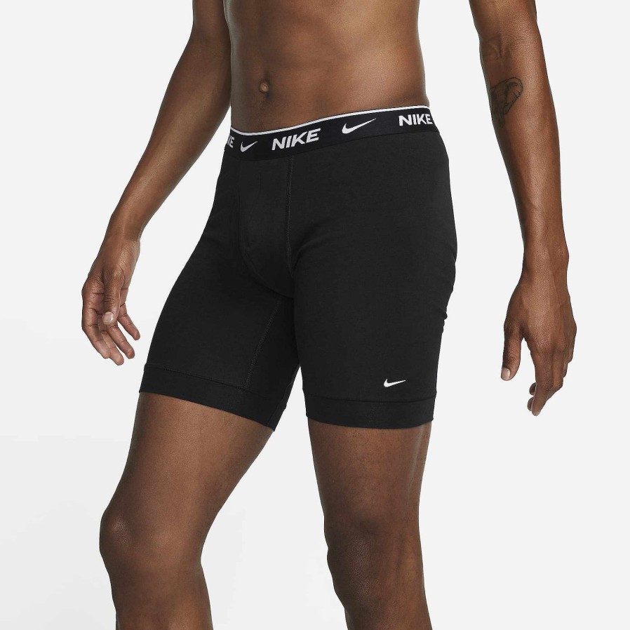 Heren Nike Ondergoed | Nike Dri-Fit Essential Katoenstretch