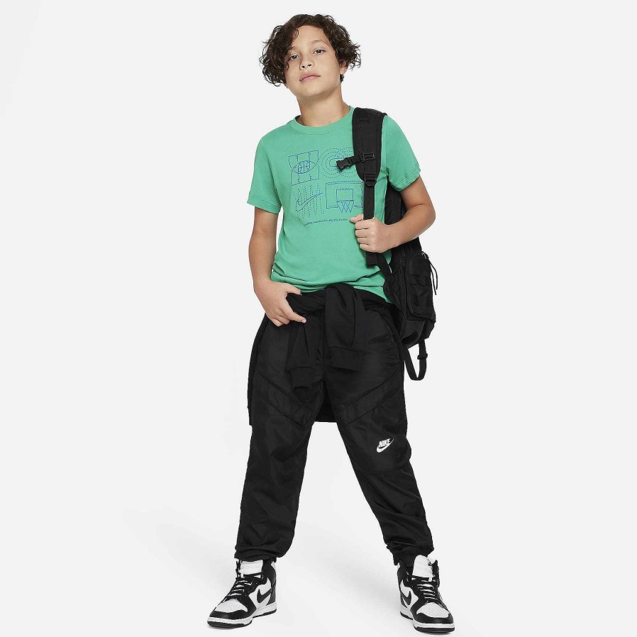 Kinderen Nike Tops En T-Shirts | Nike Sportswear-Cultuur Van Basketbal