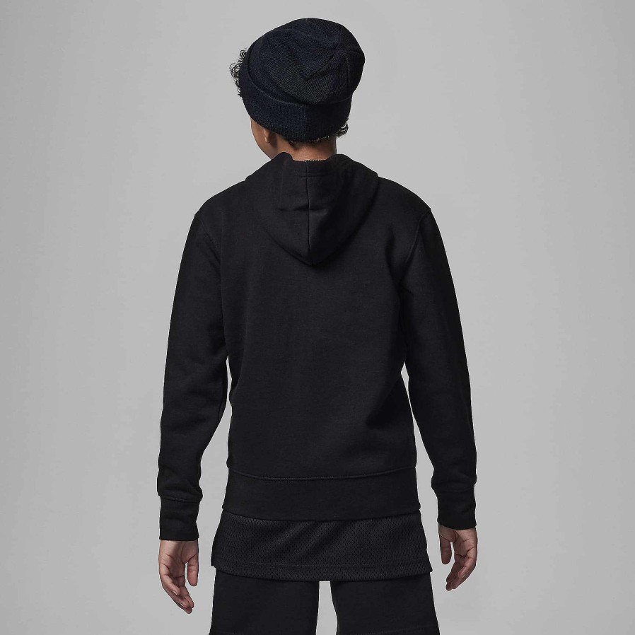 Kinderen Nike Hoodies En Sweatshirts | Jordan Mj Essentials Hoodie Met Volledige Ritssluiting