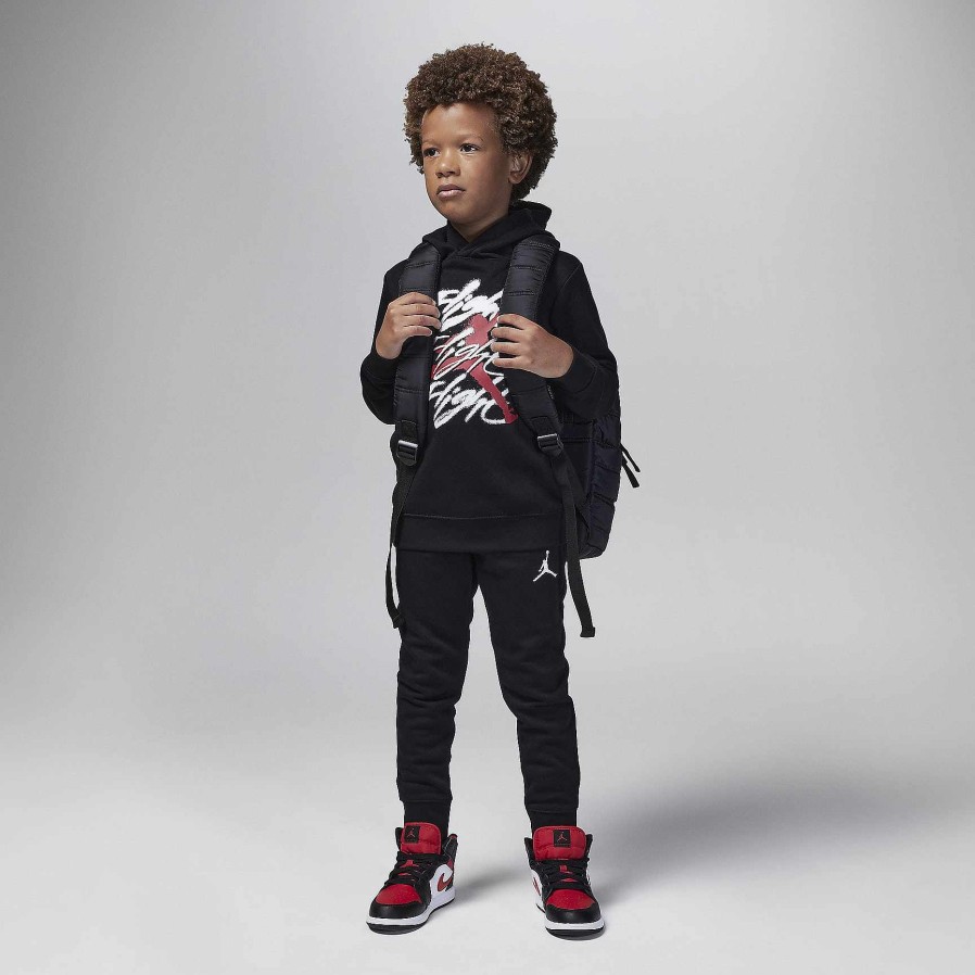 Kinderen Nike Cyber Monday-Kleding | Jordan Flight Spray Trui-Hoodieset