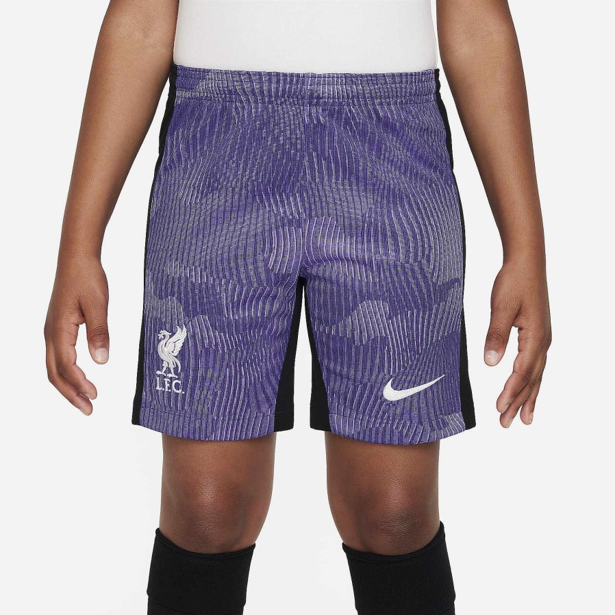 Kinderen Nike Korte Broek | Liverpool Fc 2023/24 Stadion Derde