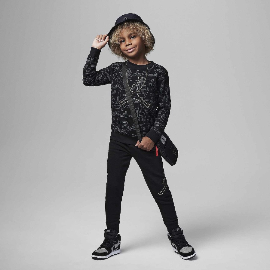 Kinderen Nike Cyber Monday-Kleding | Jordan Take Flight- En Gouden Crewset