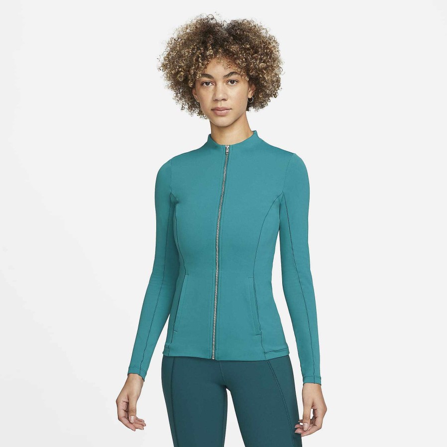 Vrouwen Nike Bovenkleding En Jassen | Nike Yoga Luxe Dri Fit