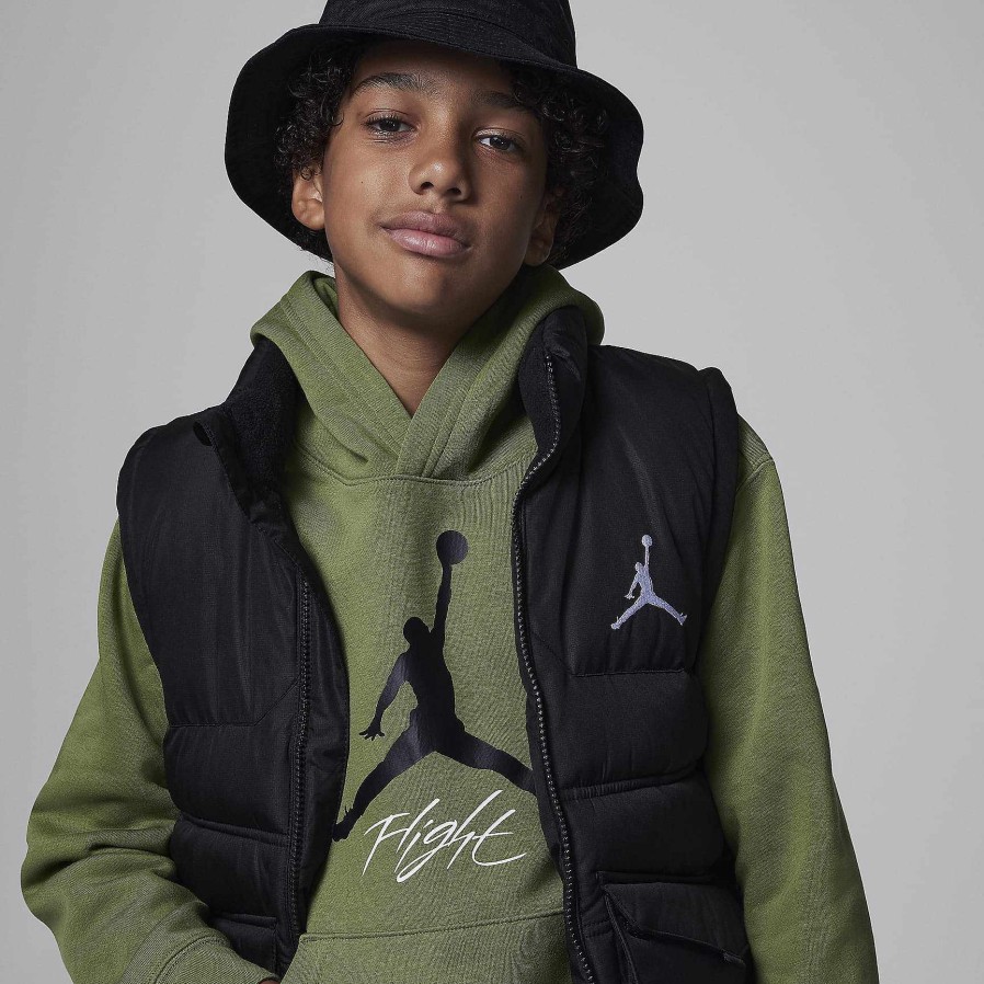 Kinderen Nike Hoodies En Sweatshirts | Jordan Mj Baseline-Pulloverhoodie