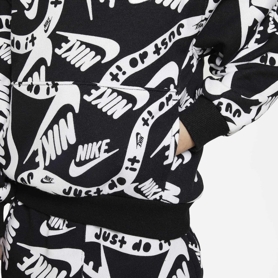 Kinderen Nike Bijpassende Sets | Nike Sportswear Club Trui Met Print