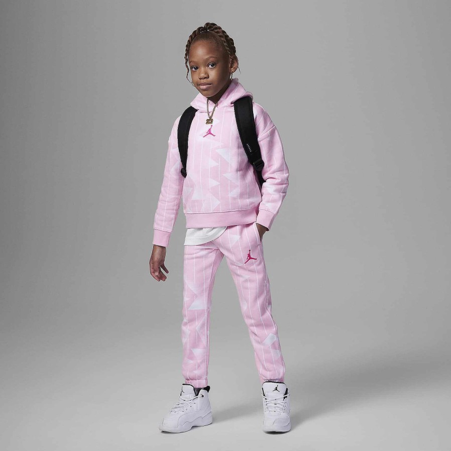 Kinderen Nike Jordanie | Jordan Essentials Fleecebroek Met Print