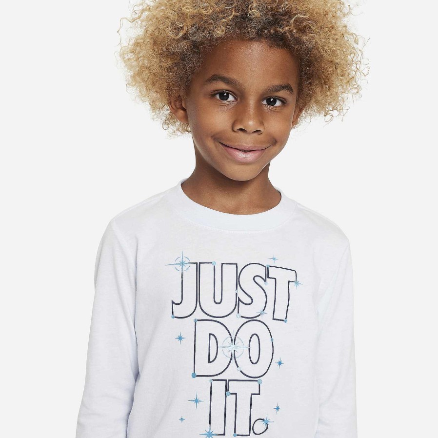 Kinderen Nike Tops En T-Shirts | Nike Shine T-Shirt Met Lange Mouwen