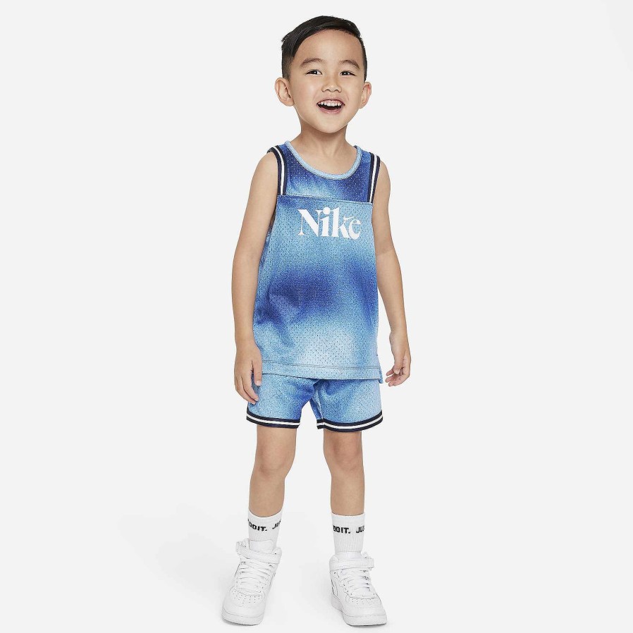 Kinderen Nike Tops En T-Shirts | Nike Culture Of Basketball Bedrukte Pinnie