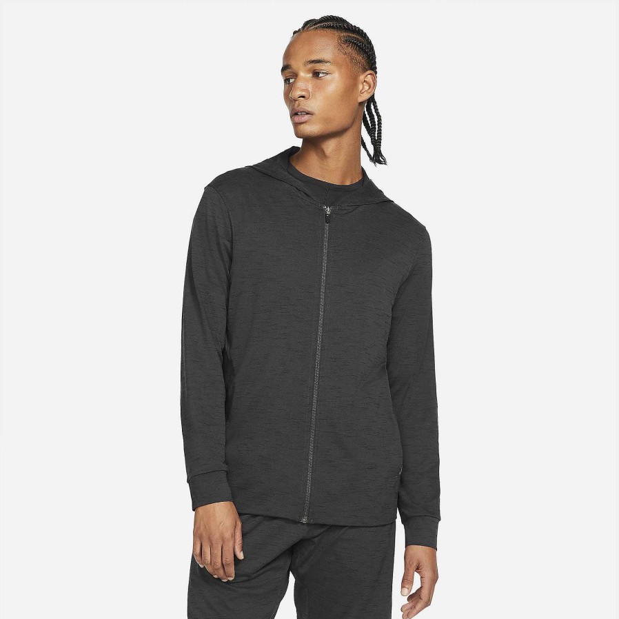 Heren Nike Hoodies En Sweatshirts | Nike Yoga Dri Fit