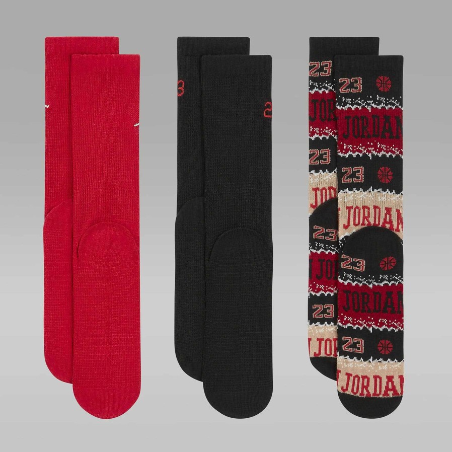 Kinderen Nike Sokken | Jordan Mj Holiday Crew-Sokken (3 Paar)