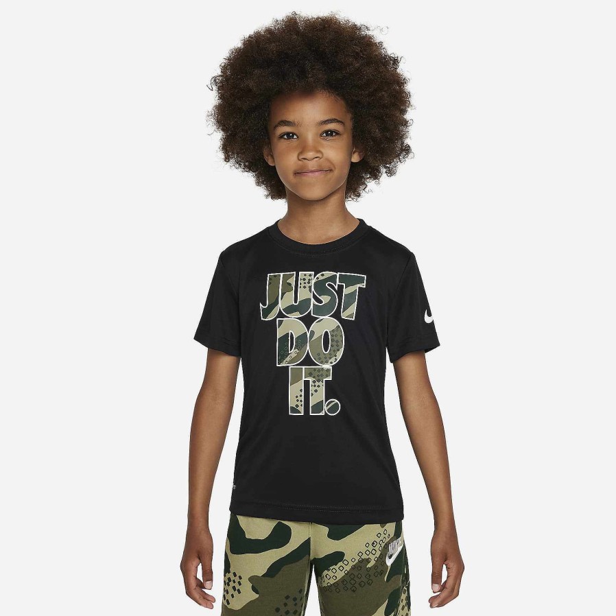 Kinderen Nike Tops En T-Shirts | Nike Club Seizoenscamouflageshirt