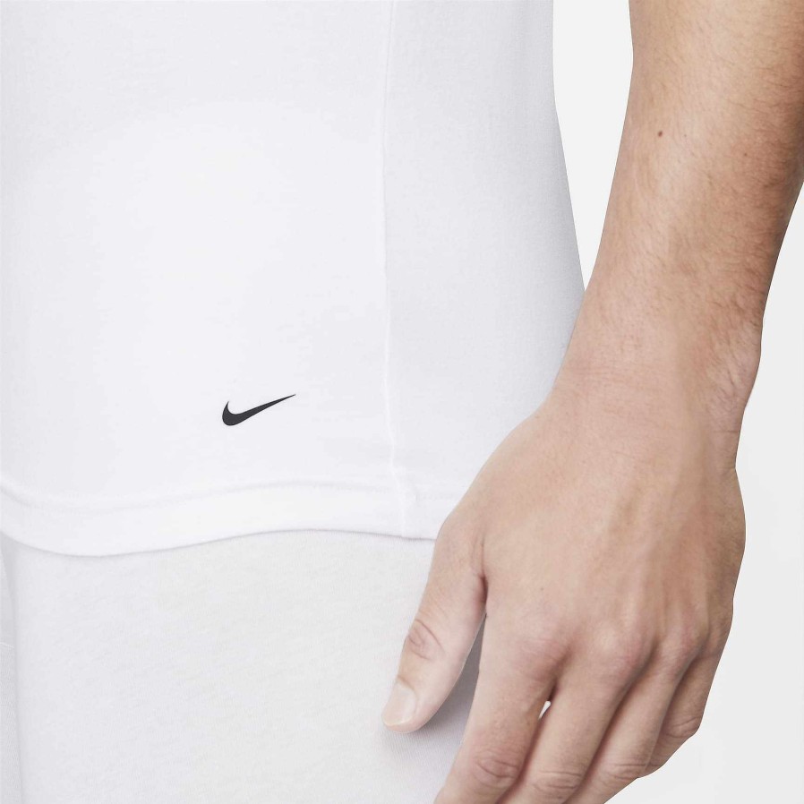 Heren Nike Ondergoed | Nike Dri-Fit Essential Katoenstretch