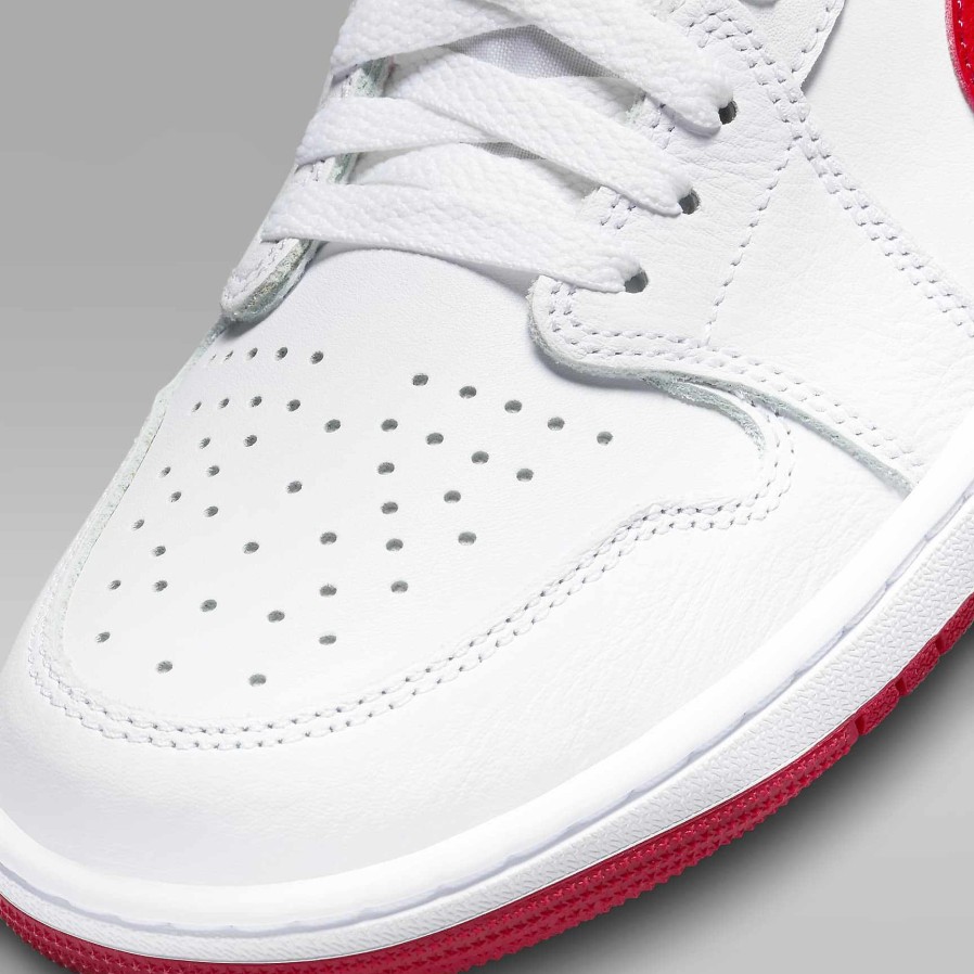 Vrouwen Nike Levensstijl | Air Jordan 1 Low Og "Wit/Rood"