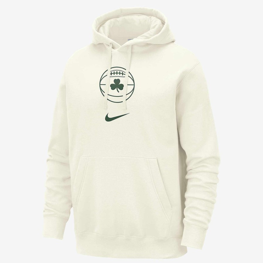 Heren Nike Basketbal | Boston Celtics Club Fleece City-Editie