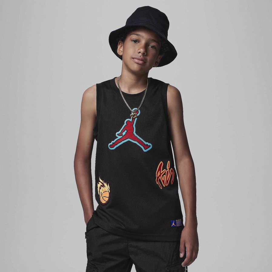 Kinderen Nike Bijpassende Sets | Jordan Patch Pack-Shirt