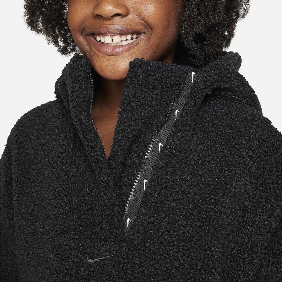 Kinderen Nike Hoodies En Sweatshirts | Nike Hoogpolige Fleece