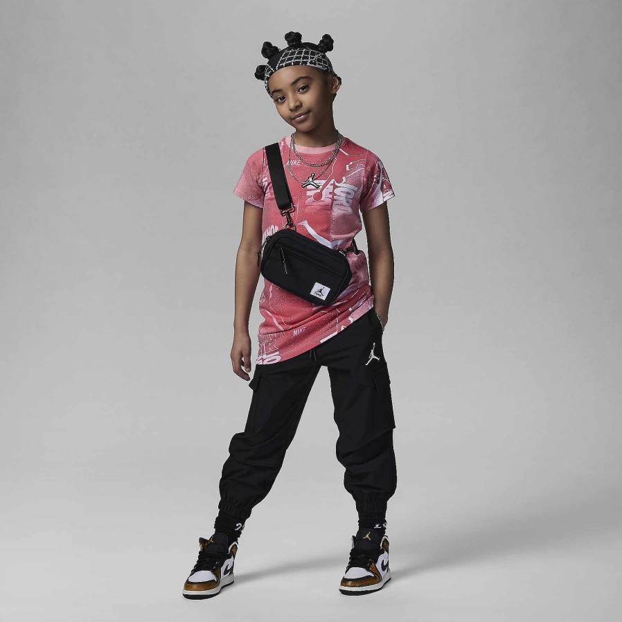 Kinderen Nike Jordanie | Jordan Essentials New Wave Jurk Met Allover Print