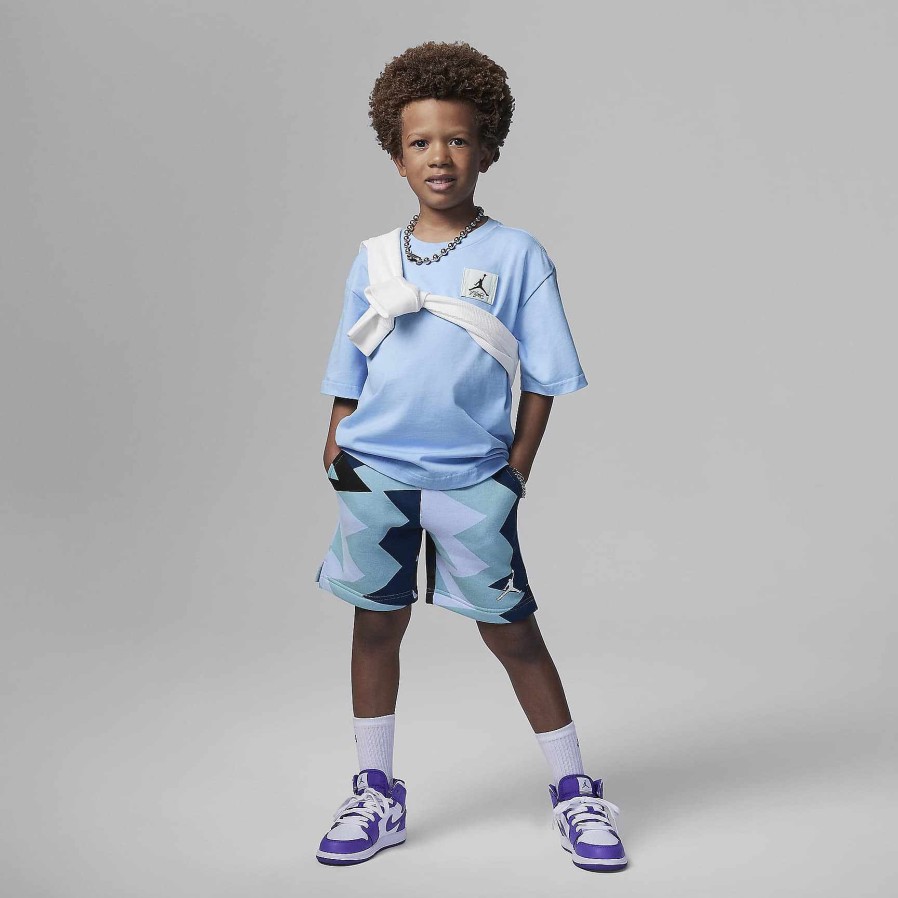 Kinderen Nike Jordanie | Jordan Mj Flight Mvp Short Met Print