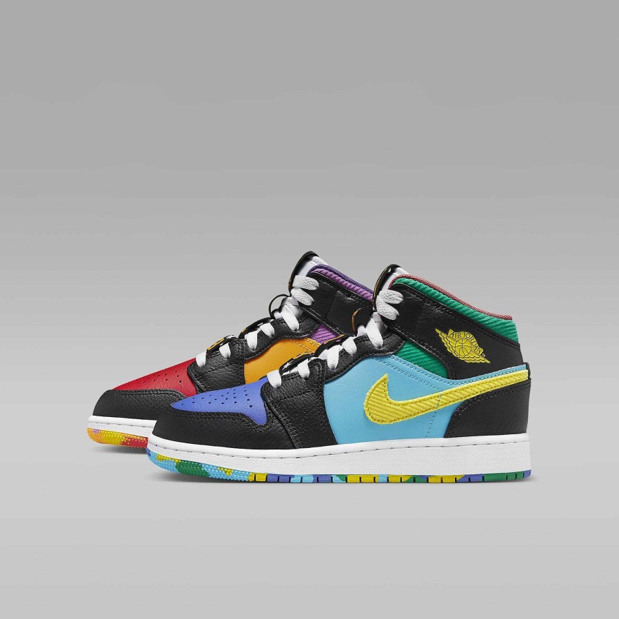 Kinderen Nike Levensstijl | Air Jordan 1 Mid Sneakerschool