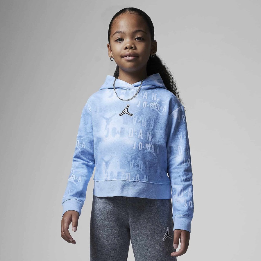 Kinderen Nike Jordanie | Jordan Essentials Boxy Pullover-Hoodie Met Print