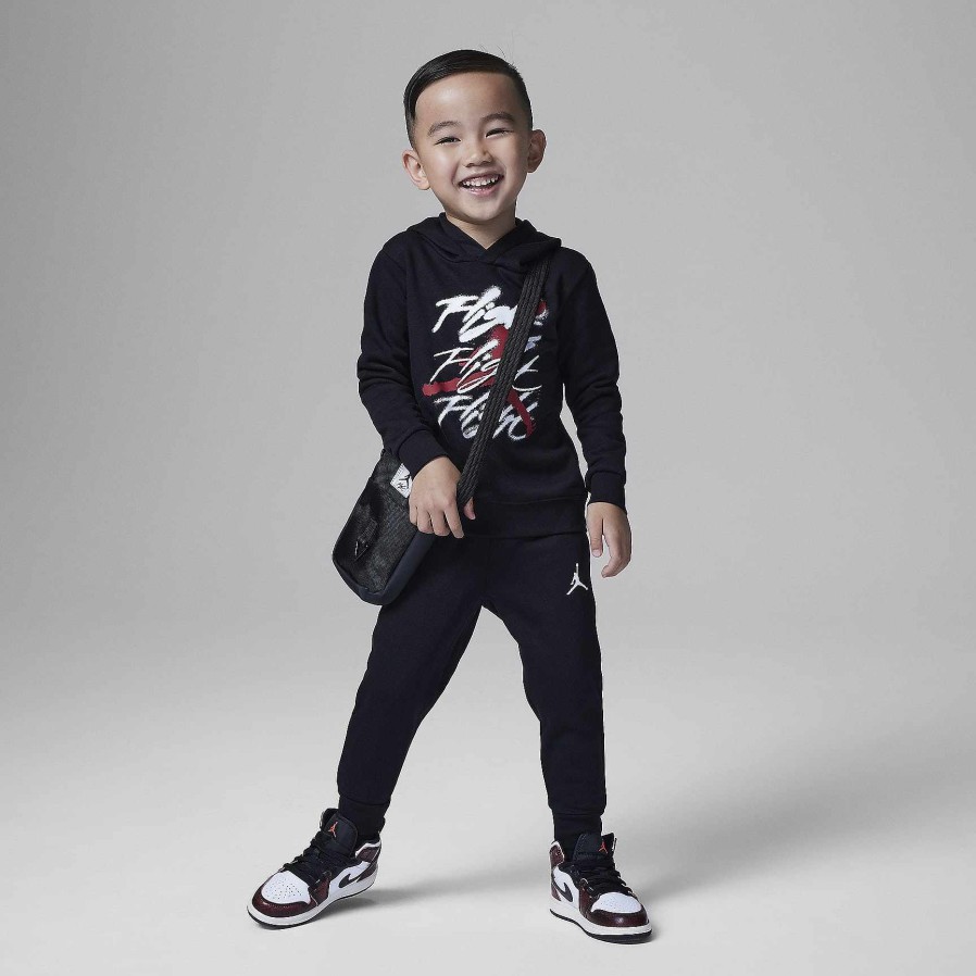 Kinderen Nike Cyber Monday-Kleding | Jordan Flight Spray Trui-Hoodieset