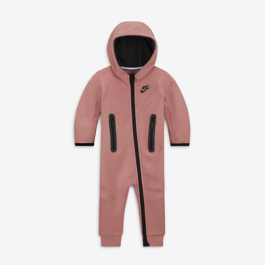 Kinderen Nike Bijpassende Sets | Nike Sportswear Tech Fleece Overall Met Capuchon