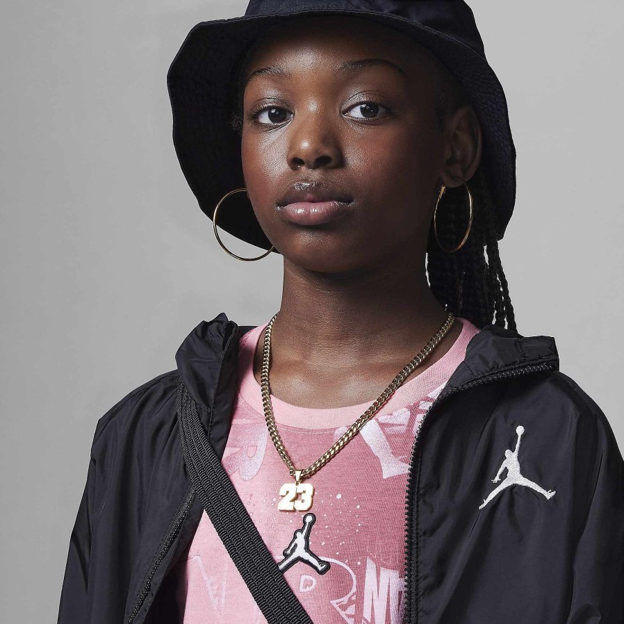 Kinderen Nike Jordanie | Jordan Essentials New Wave Jurk Met Allover Print